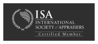 ISA INTERNATIONAL SOCIETY OF APPRAISERS CERTIFIED MEMBER
