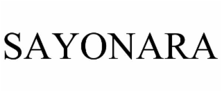 SAYONARA
