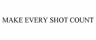MAKE EVERY SHOT COUNT
