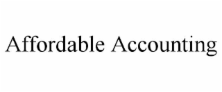AFFORDABLE ACCOUNTING