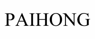 PAIHONG