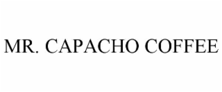 MR. CAPACHO COFFEE
